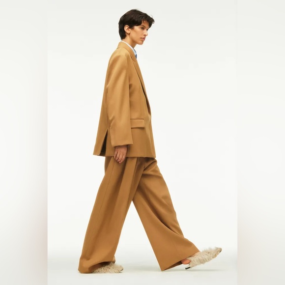 NEW ZARA Pleated Wool Pants Limited Edition - Picture 6 of 13